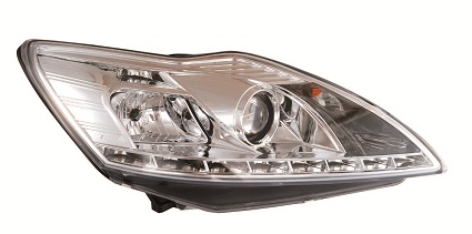 Devil Eye farovi FORD FOCUS II 3V/5V Hrom,CRNI 08-10